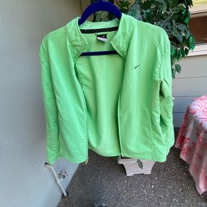 Nike Green Sphere Dry Jacket